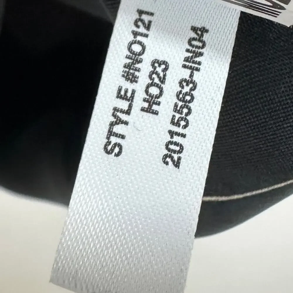 Madewell Shift Mini Dress Long Sleeve True Black Cupro Minimalist Light XXS NWT - Picture 11 of 13